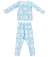 Nest Designs - Ensemble pyjama deux pièces à manches longues en jersey de bambou Sea Fan