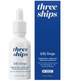 image of Three Ships Jumbo Jelly Drops Kakadu Plum + Mushroom Hyaluronic Acid Serum with sku:333371