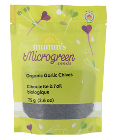 Mumm's Sprouting Seeds Organic Garlic Chives