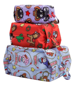 BAGGU 3D Zip Set Hello Kitty & Friends Western