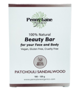 Penny Lane Organics 100% Natural Beauty Bar Patchouli Sandalwood
