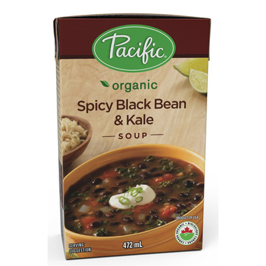 Pacific Organic Spicy Black Bean & Kale Soup Pacific Organic Spicy Black Bean & Kale Soup
