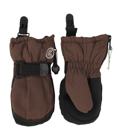 Calikids Waterproof Mitten with Cuff Clip Coffee