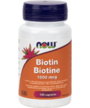 Biotine 1000 μg de NOW Foods