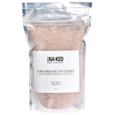 Buy Buck Naked Soap Company Brazilian Purple Clay Coconut Milk Bath at ...