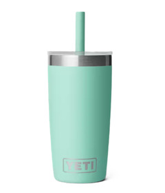 YETI Rambler Jr Tumbler Seafoam