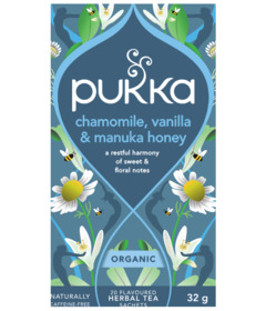 Pukka Tea Chamomile, Vanilla & Manuka Honey