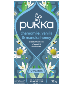 Pukka Tea Chamomile, Vanilla & Manuka Honey