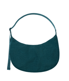 BAGGU Large Nylon Crescent Bag Deep Sea