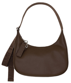 Sac croissant de taille moyenne en cuir recyclé BAGGU Marron