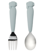 Loulou Lollipop Born To Be Wild Kids Spoon and Fork set Elephant