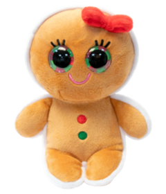 Ty Inc Beanie Boos Holly Gingerbread Girl