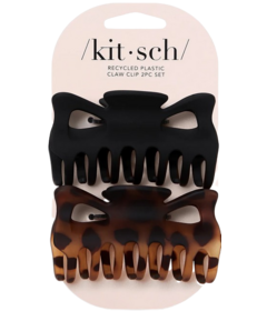 Kitsch Eco-Friendly Large Claw Clip Pack 2