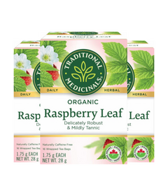 Traditional Medicinals Organic Raspberry Leaf Tea Bundle