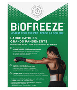 Biofreeze Pain Relief Patch Large