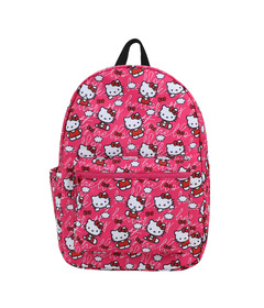 Bioworld Hello Kitty Toss AOP Pink Ground Travel Backpack