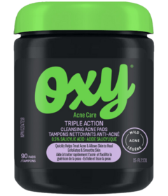 OXY Triple Action Cleansing Acne Pads with Salicylic Acid