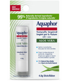 Aquaphor Naturally Inspired Lip Balm with Aloe Vera