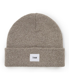 7AM Enfant Adult Beanie Heather Ash Oak