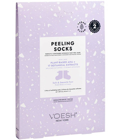 VOESH Peeling Socks Duo with Plant-based AHA + 17 Botanical Extracts