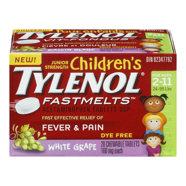Buy Tylenol Children's Fever Pain Fastmelts at Free