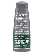 Shampooing et après-shampooing 2 en 1 Dove Men+Care Hair Fall Protection