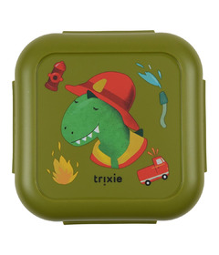 Trixie Snack box with Clips Fireman Mr. Dino