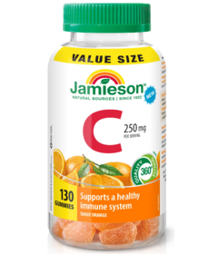 Jamieson Vitamin C Gummies Tangy Orange