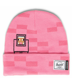 Herschel Supply Minecraft Elmer Beanie Pink Sheep