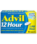 Advil 12 heures, comprimés à libération prolongée