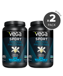 Vega Sport Lot de 2 paquets de protéines à saveur de vanille
