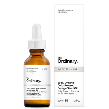 The Ordinary 100% Organic Cold-Pressed Borage Seed Oil The Ordinary 100% Organic Cold-Pressed Borage Seed Oil