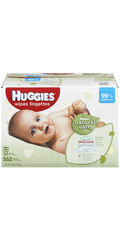 Buy Huggies Natural Care Fragrance Free Baby Wipes at