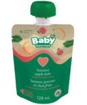 Baby Gourmet, aliment bio pour bébés avec mélange de bananes, de pommes et de chou frisé