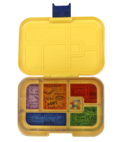 Munchbox Maxi6 Bento Box Yellow Sunshine
