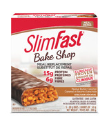 Barres de remplacement de repas SlimFast Bake Shop Beurre d'arachide et caramel