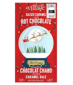 Gourmet Du Village Hot Chocolate Salted Caramel Snowglobe