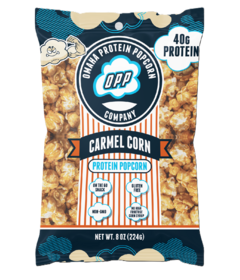 Omaha Protein Popcorn Large Carmel Corn