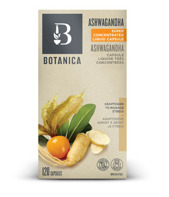 Botanica Ashwagandha Liquid Capsules