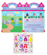 Melissa & Doug Ensemble de jeu d'autocollants gonflés Princesse