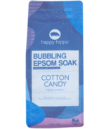 Happy Hippo Bubbling Epsom Salt Cotton Candy