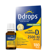 Ddrops Vitamin D3 2500 IU Extra Strength