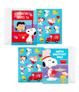 Hallmark Valentine's Day Cards + Stickers Peanuts