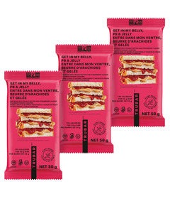 TruBar Protein Bar Get In My Belly PB & Jelly Bundle