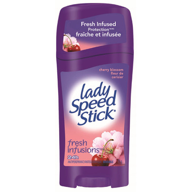 Lady Speed Stick Fresh Infusions Cherry Blossom Antiperspirant Lady Speed Stick Fresh Infusions Cherry Blossom Antiperspirant