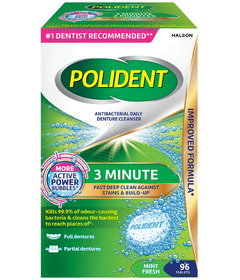 Polident 5 Minute Denture Cleanser