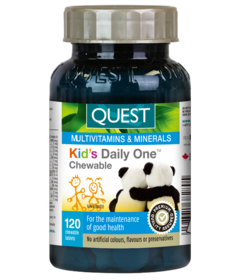 Quest Multivitamins & Minerals Kid's Daily One Chewable 