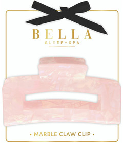 Bella Sleep + Spa Claw Clip Pink Marble