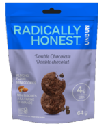 Unbun Radically Honest Almond Flour Cookies Double Chocolate 