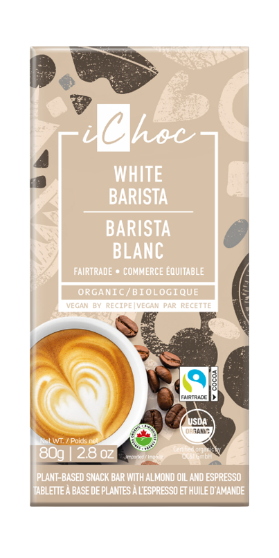 Buy iChoc White Barista Art Plant Based Snack Bar at Well.ca | Free ...